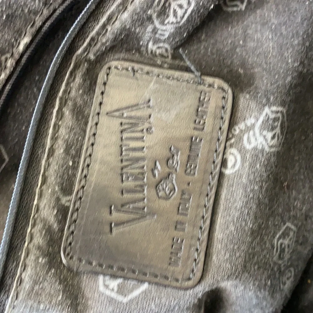 Valentina by Valentino Italian Leather Tote - Picture 5 of 6